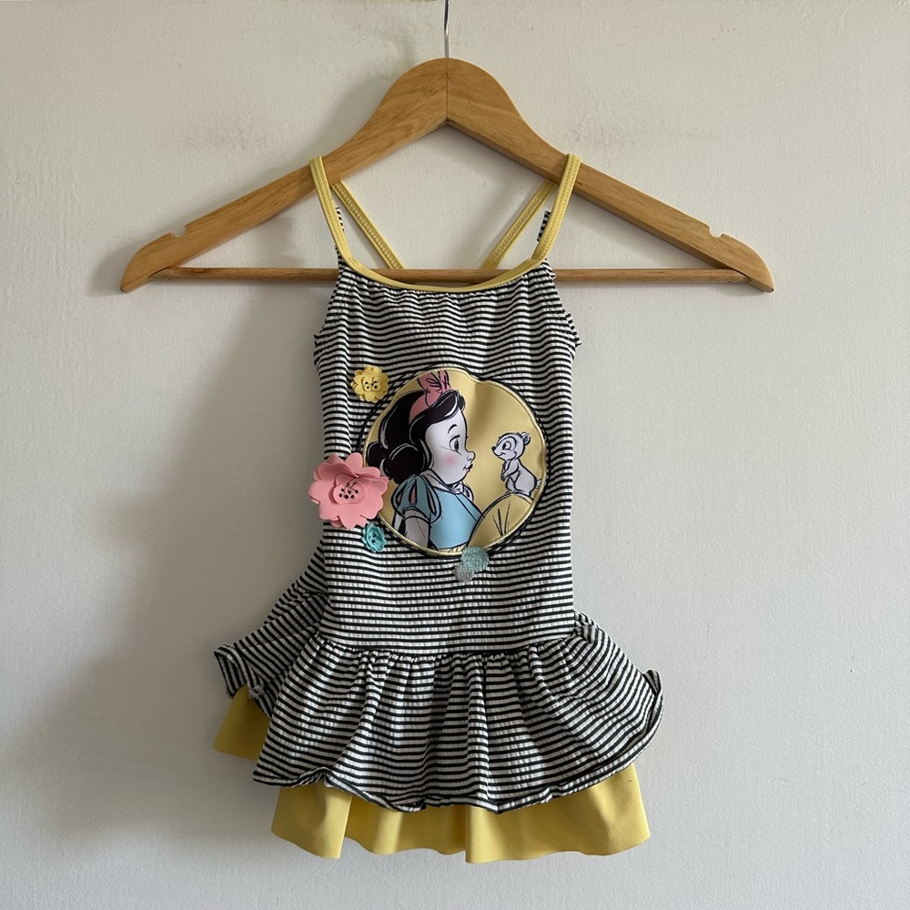 Disney Girls Disney Animators Collection Snow White Tankini Swimsuit size 3 - Picture 5 of 9